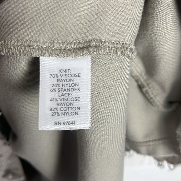 J.Jill ponte quarter sleeve tunic top - Picture 3 of 5